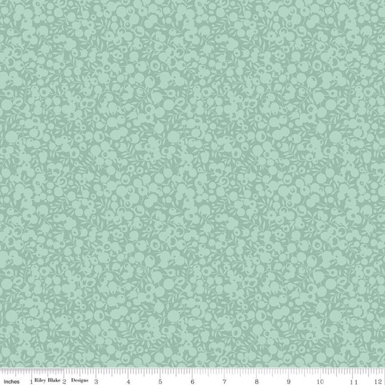 Fabric Liberty Sage Wiltshire Shadow by the Quarter Yard 04775710Z / 01666558A